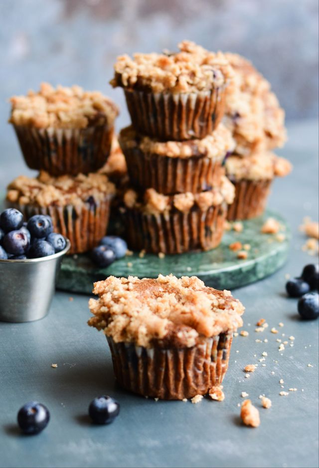 Blueberry Crumble Muffins Recipe