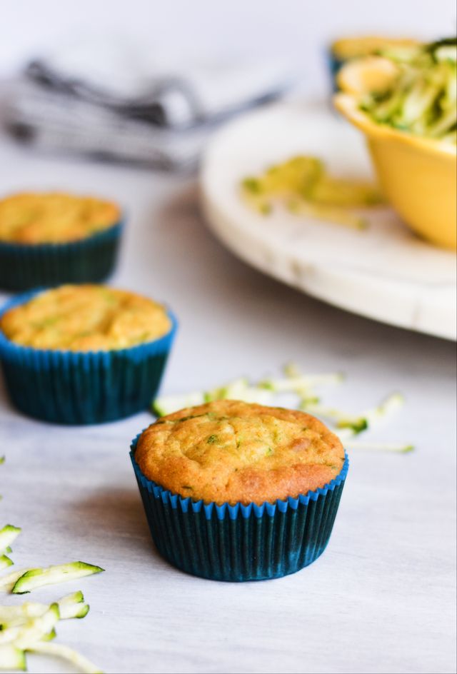 Zucchini Cornbread Muffins Recipe