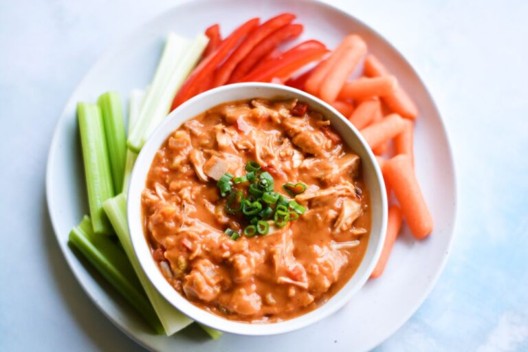 Creamy Buffalo Jackfruit Dip 