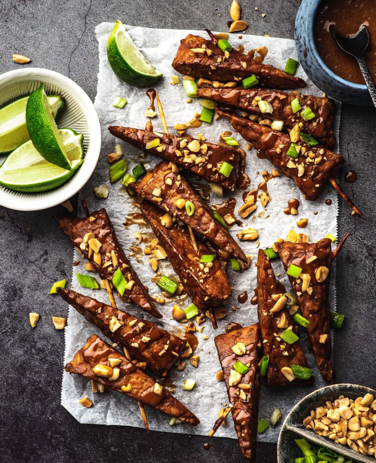 Smoky Tempeh Peanut Satay