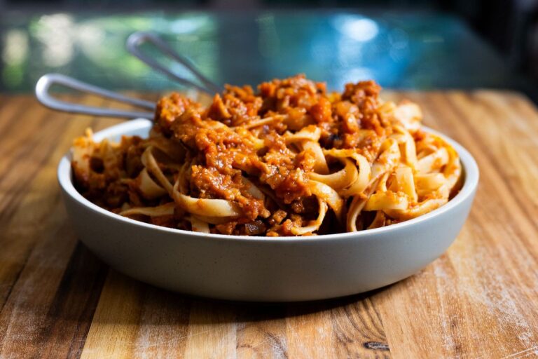 Pumpkin Bolognese