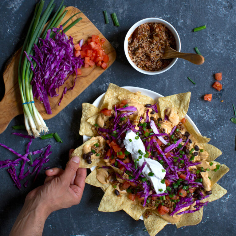 Quinoa Nachos Supreme