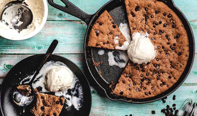 Salted Skillet Chocolate Chip Cookie