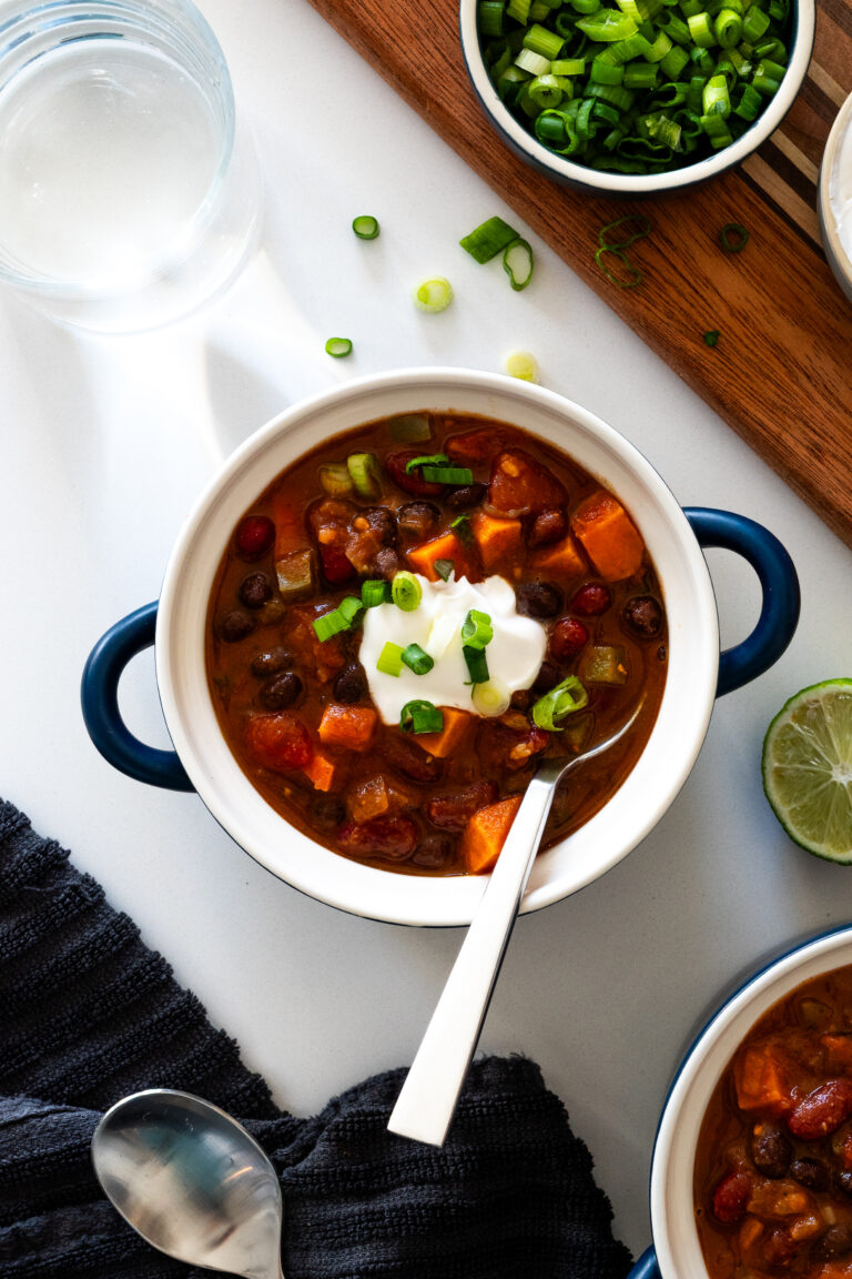 Creamy Sweet Potato Chili (aka Jilly’s Chili)