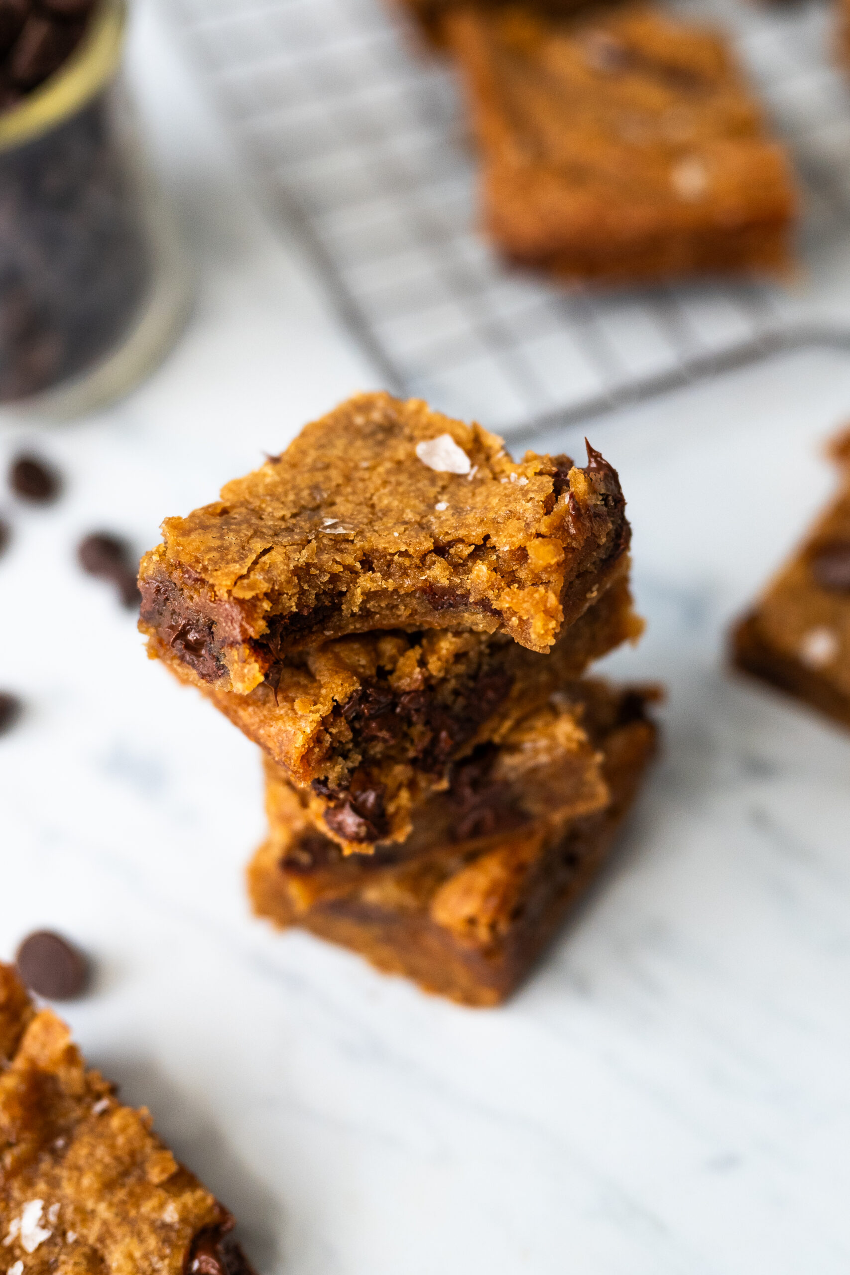 Classic Vegan Blondies